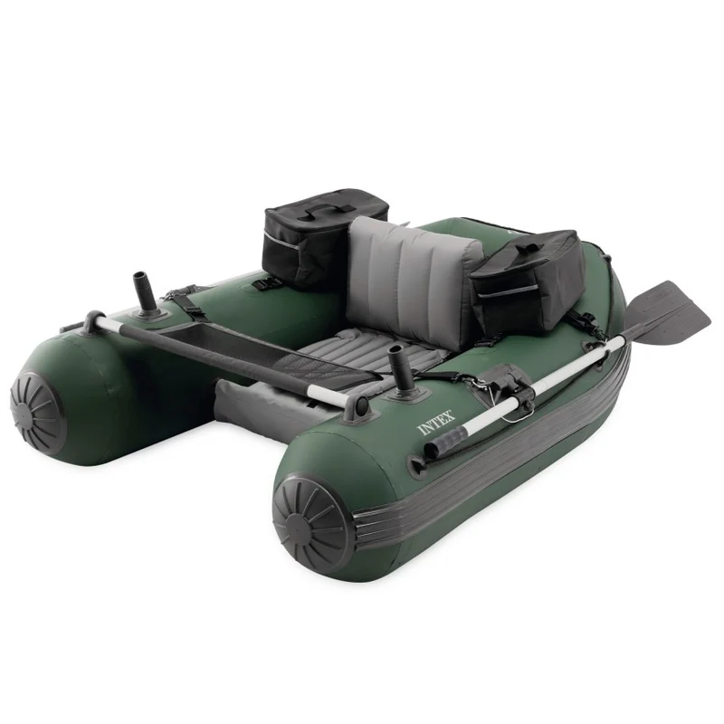Intex Big Catch Pro Pato de Pesca Hinchable 165cm con Remos