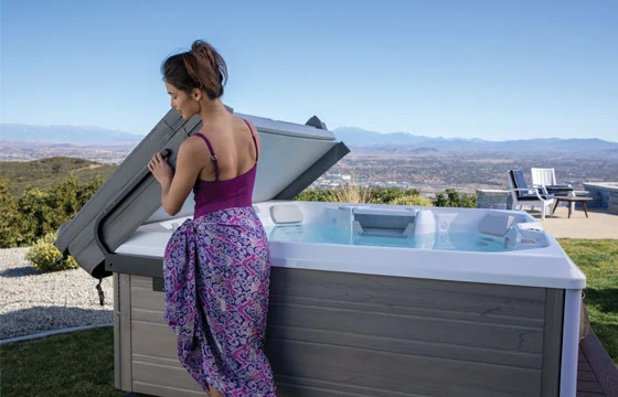 Couvert de remplacement Hot Spring® Aria & Vanguard 2023–2025 – Gris (SKU: 1931938C-301)