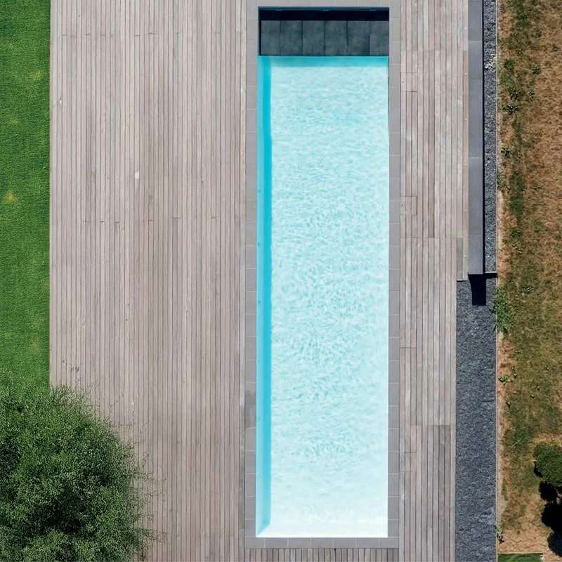 Kit Liner piscine Couloir de nage sans escalier