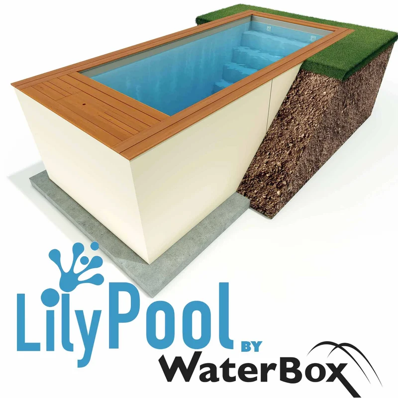 Piscine container enterrée LilyPool