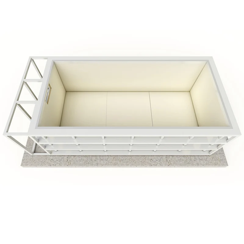 Lilypool AluWood Bois : Piscine container design en aluminium