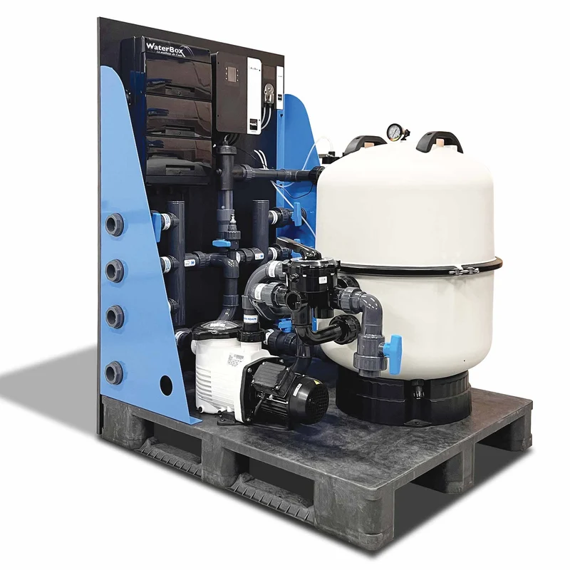 SANDBOX – Groupe de filtration PALBOX à filtre à sable pour piscine jusqu’à 75 m³