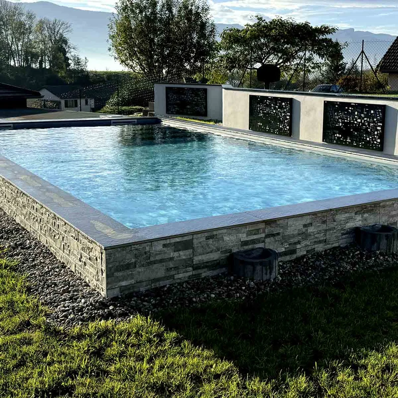 Kit piscine enterré complet rectangle – auto construction