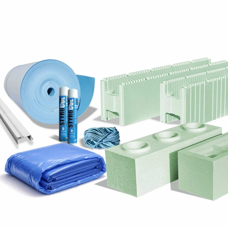 Kit piscine enterré complet rectangle – auto construction