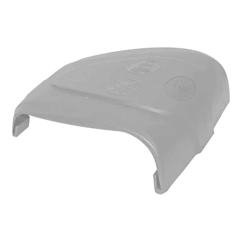 Protector de playa recto gris GRE 150 mm para piscinas elevadas – Ref. PIN1501RG