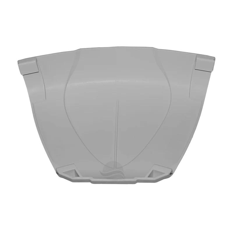 Protector de playa curvo gris GRE 150 mm para piscinas elevadas – Ref. PIN1501G