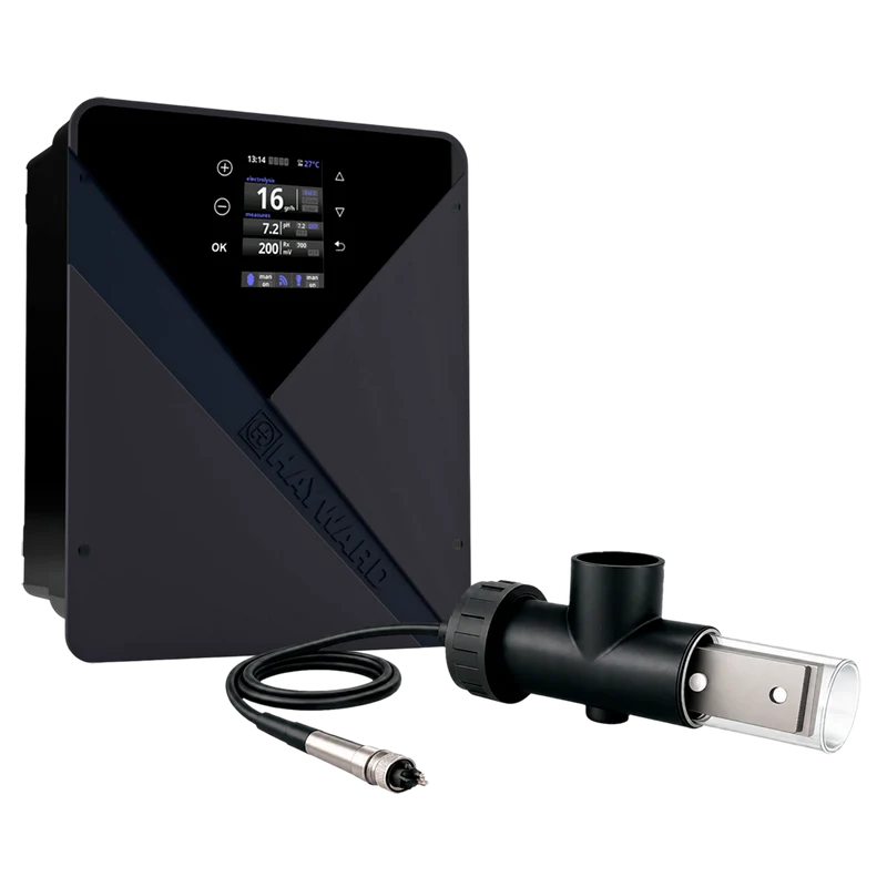 Clorador Salino Hayward AquaRite Flo Advanced NG 22 g/h - Piscinas 100 m³