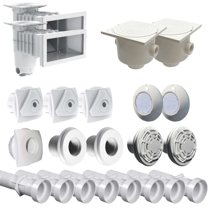 Kit pièces à sceller piscine – Waterbox