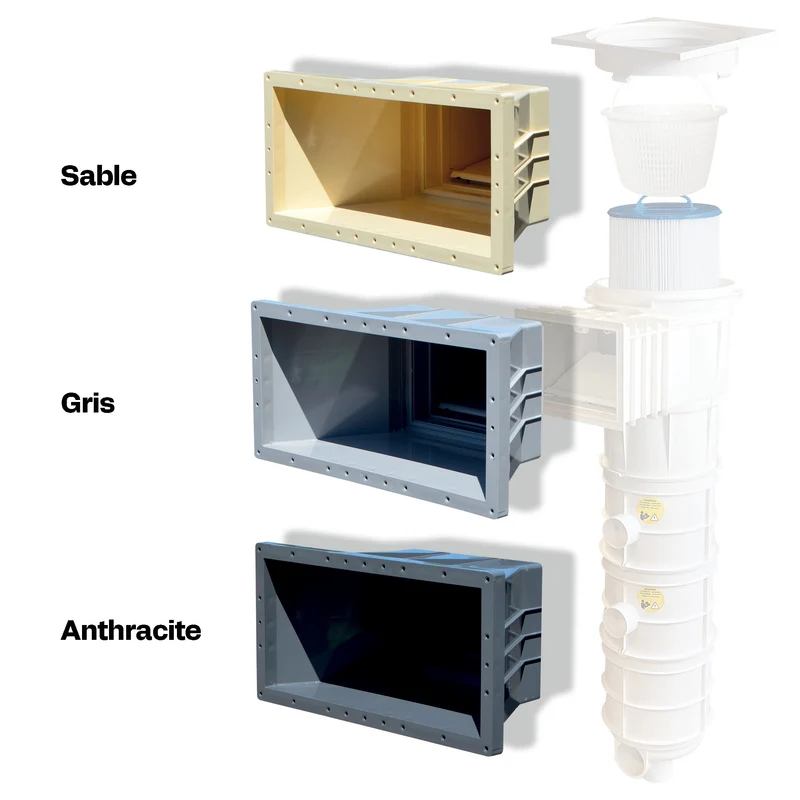 Meurtrière de couleur pour skimmer filtrant Fluidra