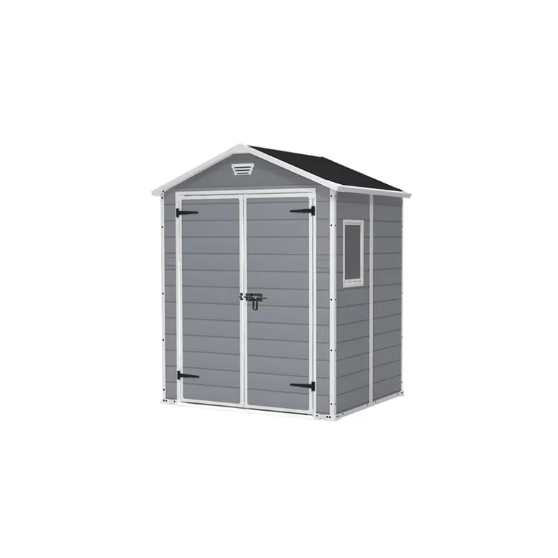 Keter - Caseta de exterior Manor 6x5 gris