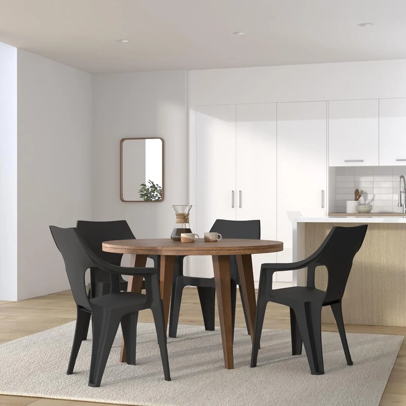 Keter - Silla de exterior Dante High Back grafito