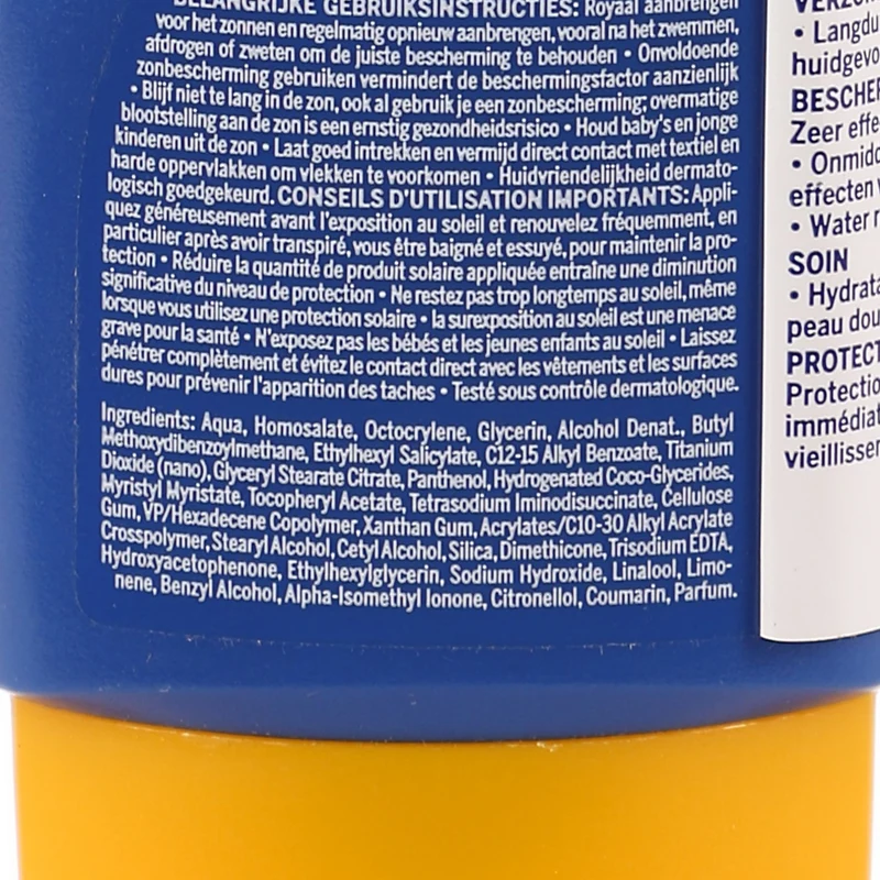 Lait protecteur SPF 30 qui résiste à l'eau format poche