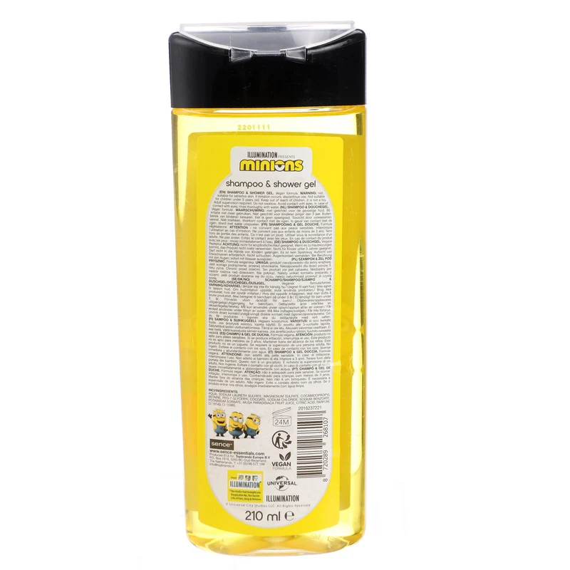 GEL DOUCHE 2 EN 1 CHEVEUX ET CORPRS LES MINIONS
