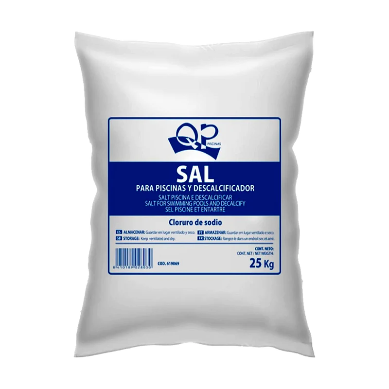 Saco sal para piscina, 25 kgs. QP