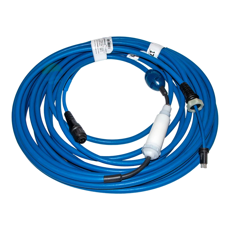 Cable flotante 17 m con swivel, 3 hilos, para limpiafondos Dolphin