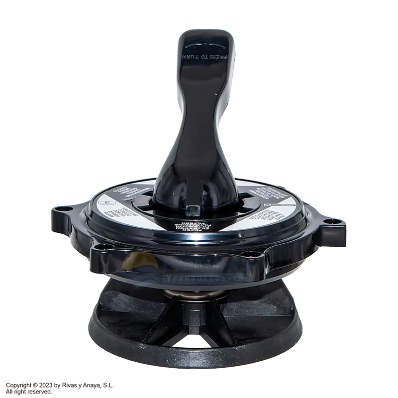 Conjunto superior válvula selectora AstralPool 1½" negra – 4404120112