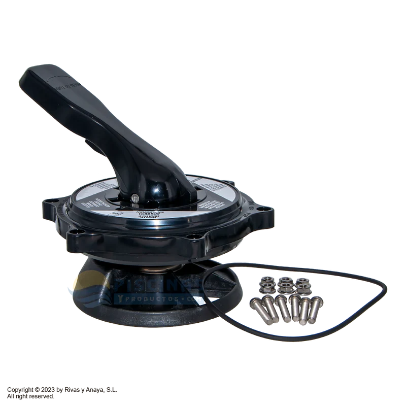 Conjunto superior válvula selectora AstralPool 1½" negra – 4404120112