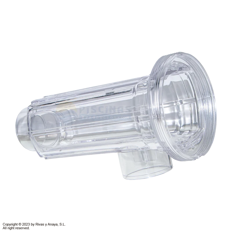 Vaso transparente célula clorador salino GRE.