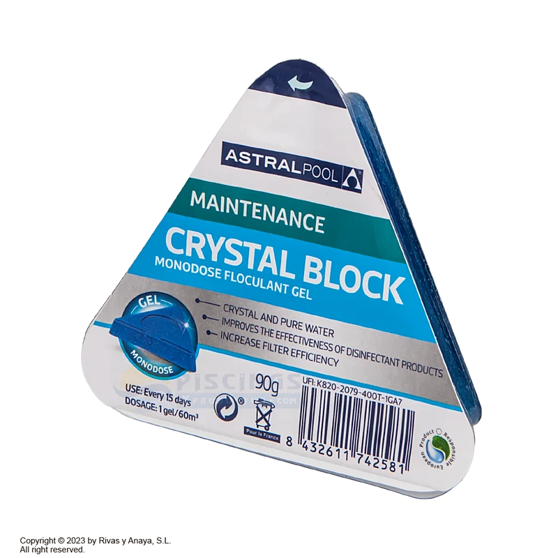 Floculante Gel monodosis AstralPool Crystalblock