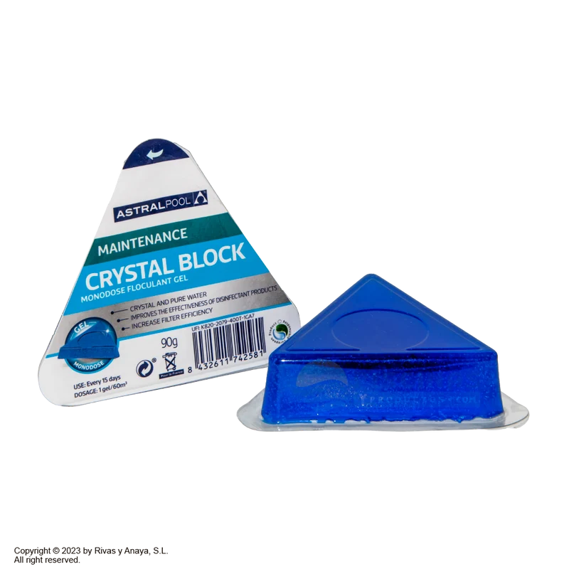 Floculante Gel monodosis AstralPool Crystalblock