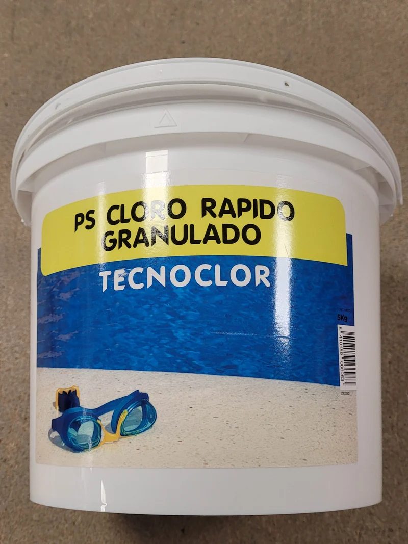Cloro Rápido Granulado Tecnoclor 16408 – 5 kg