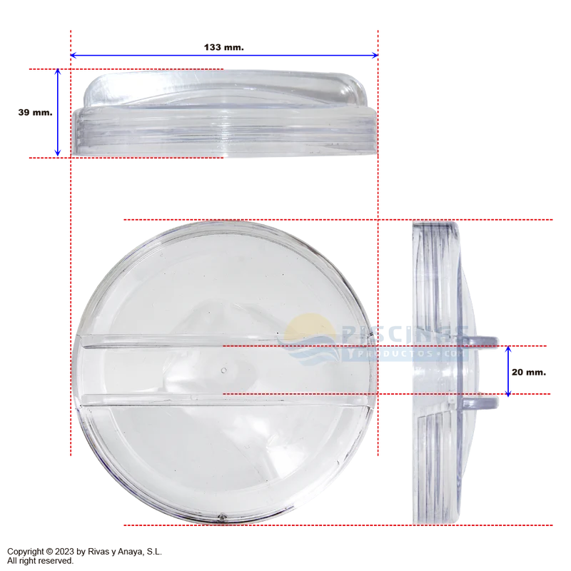Tapa prefiltro bomba AstralPool Fiji + junta – 4405010000