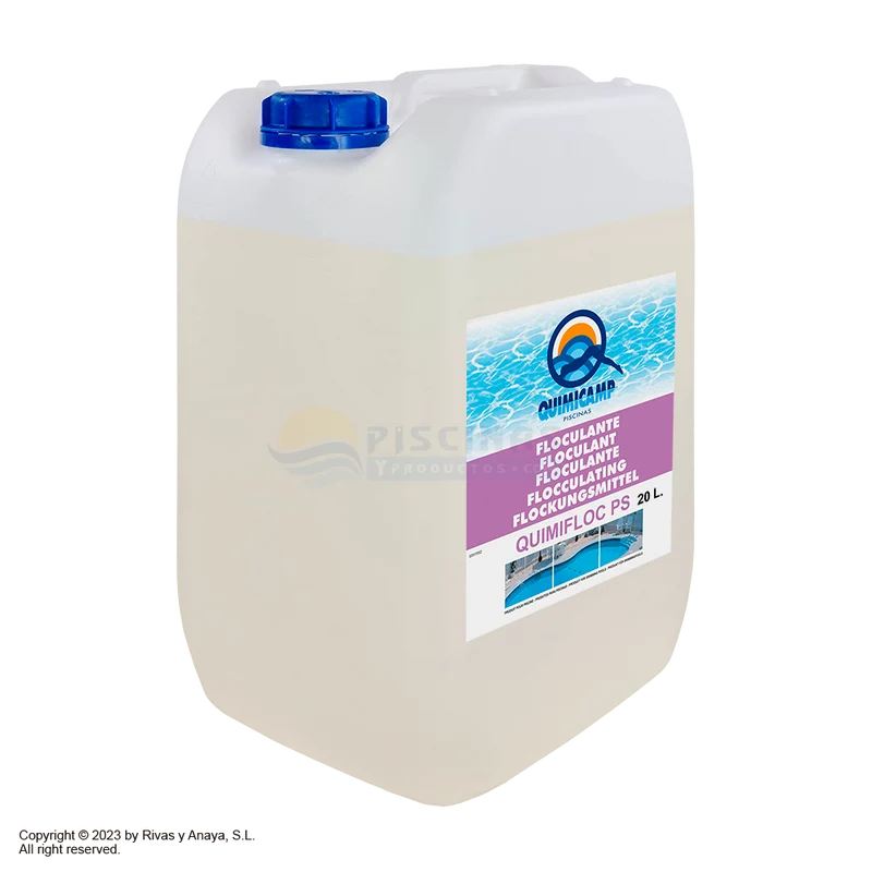 Quimifloc PS Líquido 20 L – Floculante clarificador para piscinas