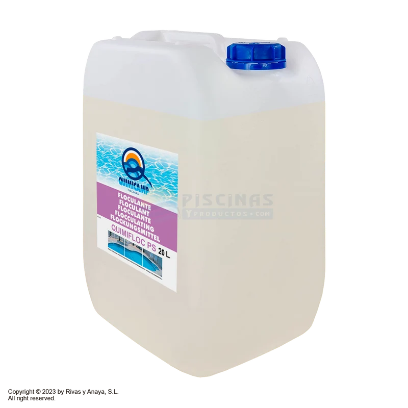 Quimifloc PS Líquido 20 L – Floculante clarificador para piscinas