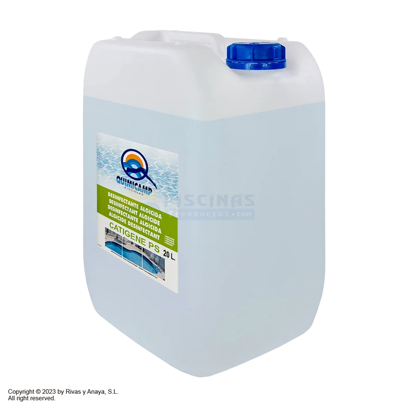 Algicida Quimicamp Catigene PS Sin Espuma 20 L.