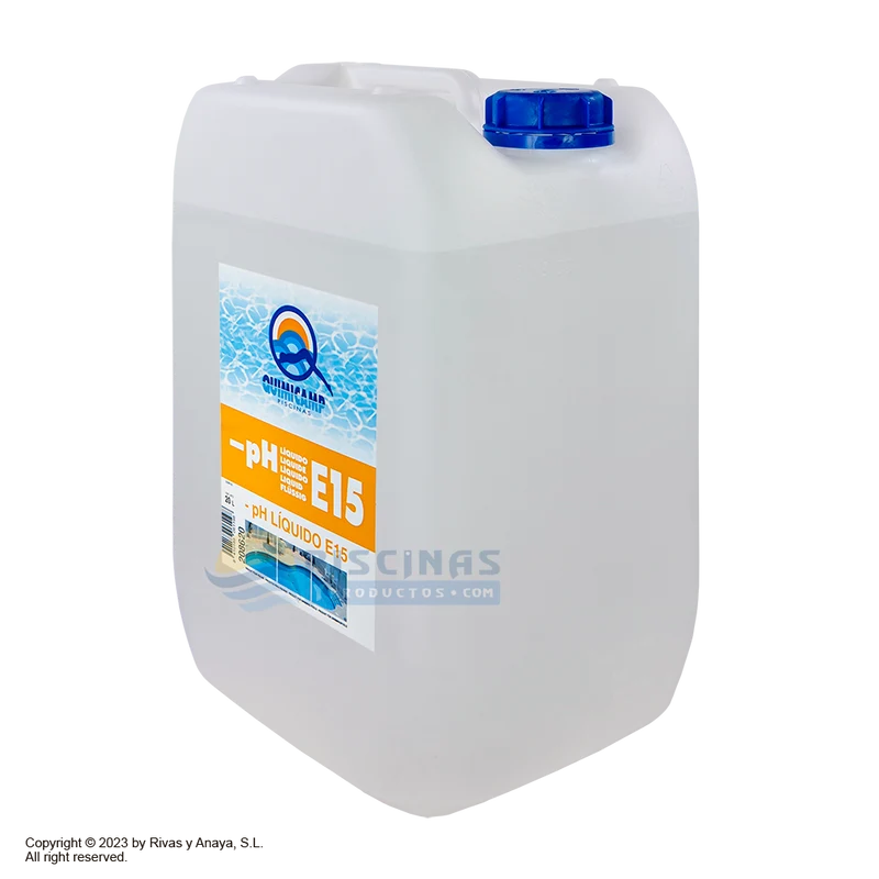 pH Líquido E15 Quimicamp 208620 – 20 L para electrólisis salina