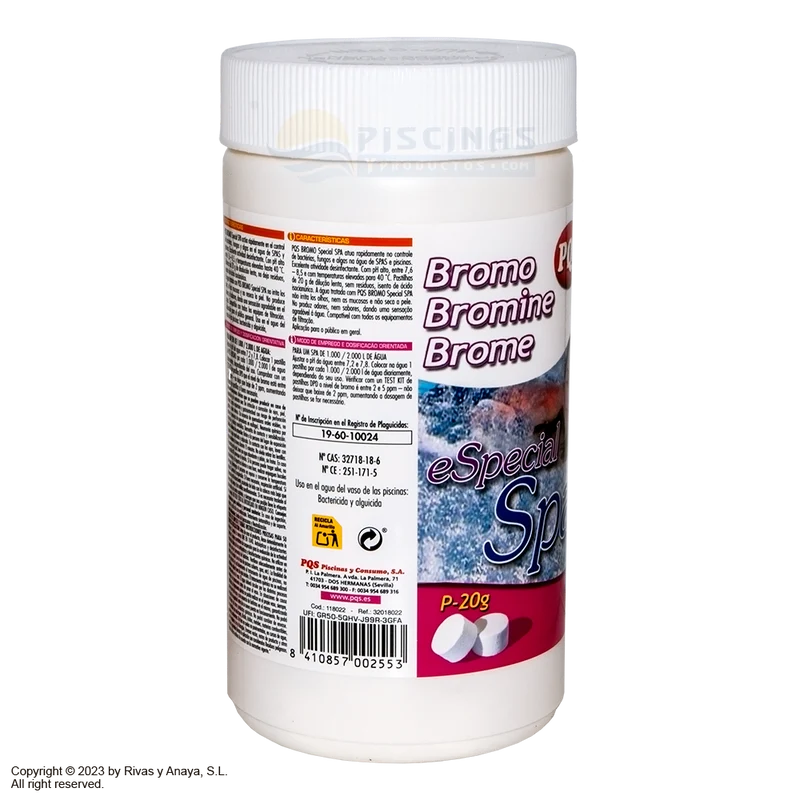 Bromo 1 Kg para spas. PQS