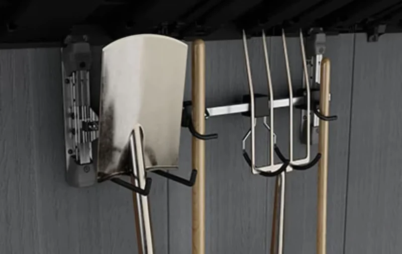 Keter - Colgador multiusos metal/negro