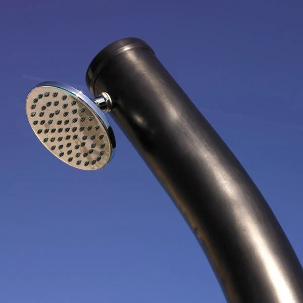 Pommeau rond pour douche solaire