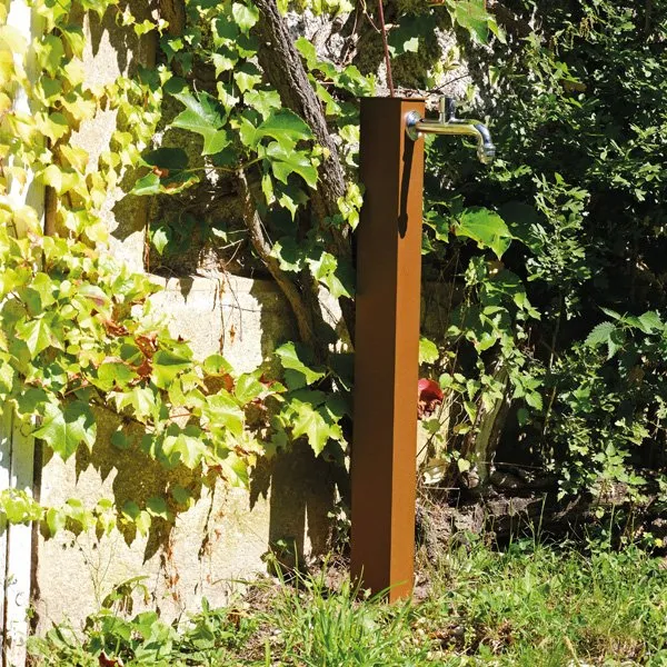 Fontaine jardin corten Fontana Corten