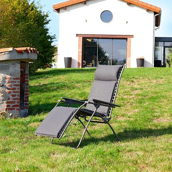 Fauteuil extérieur Relax Luxury Anthracite