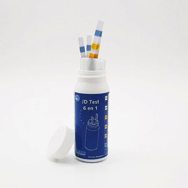 Testeur bandelette piscine JD Test 6 en 1