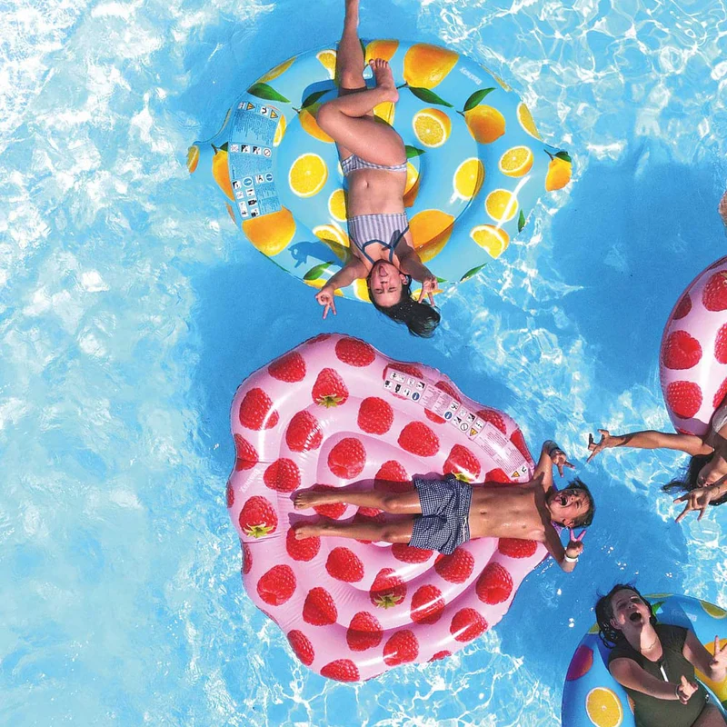Matelas gonflable Framboise