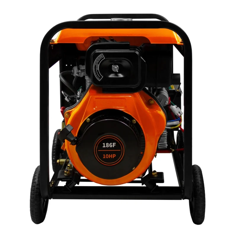 T-Mech Générateur à Diesel Triphasé à Cadre Ouvert - 5 000 W