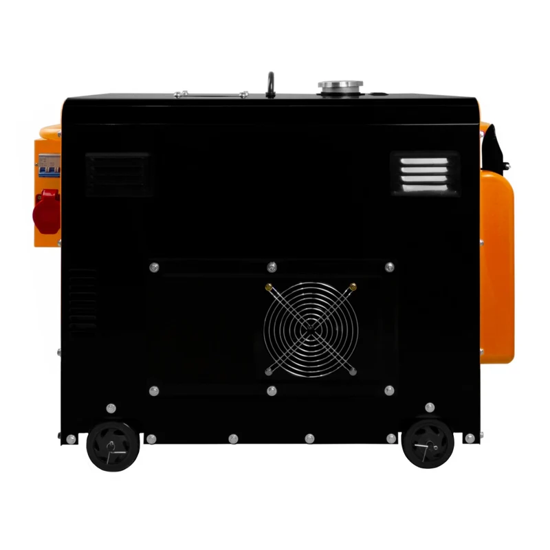T-Mech Générateur à Diesel Triphasé 400 V - 6 500 W
