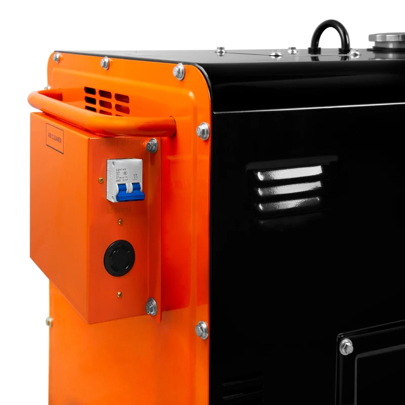 T-Mech Générateur à Diesel Monophasé 230 V - 6 500 W