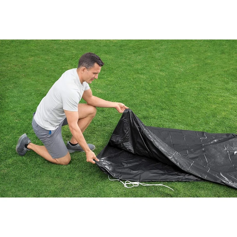Bestway - Cobertor de invierno circular para piscina desmontable