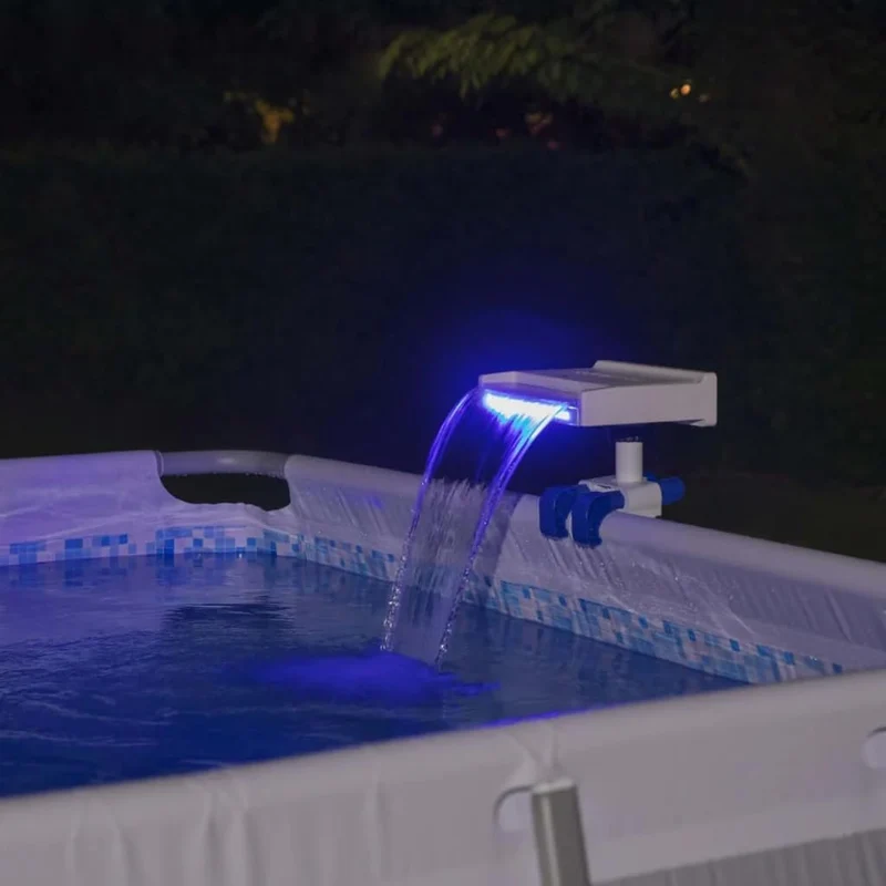 Bestway Cascada relajante con luz LED