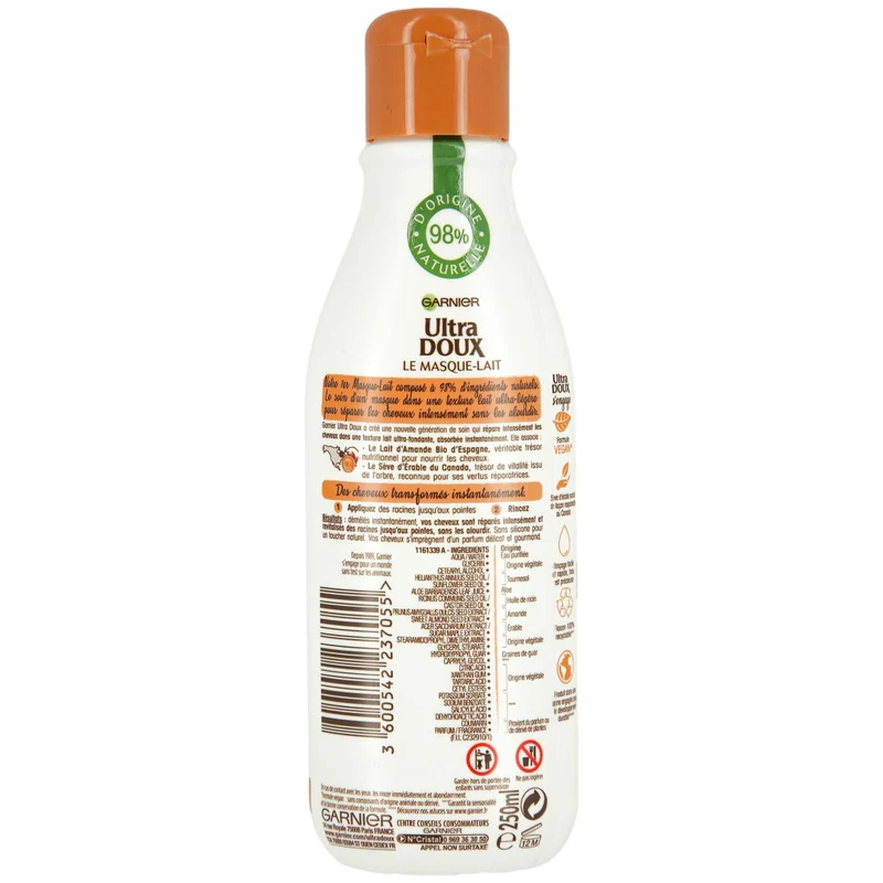 Masque-lait érable guérisseur