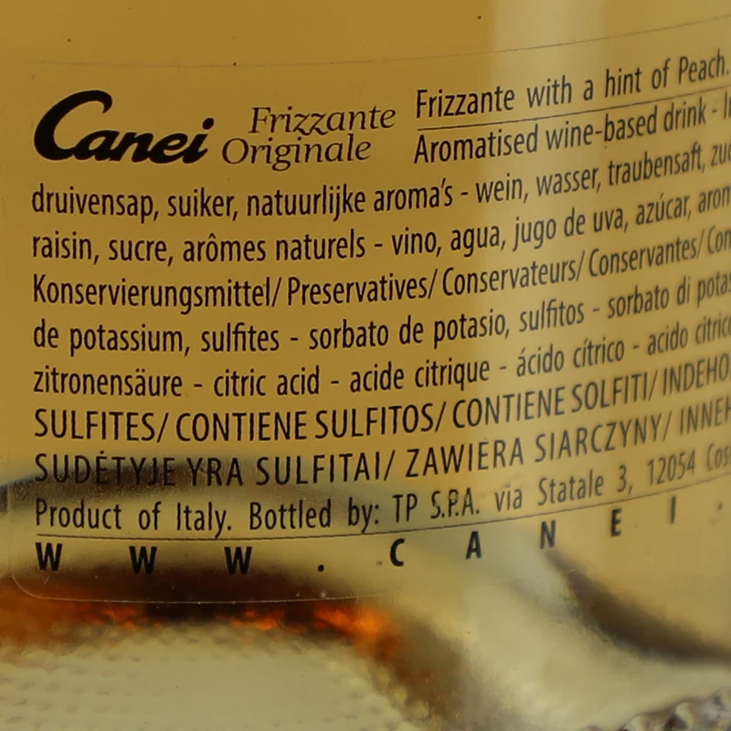 VIN ROSÉ PÉTILLANT AROMATISÉ À LA PECHE