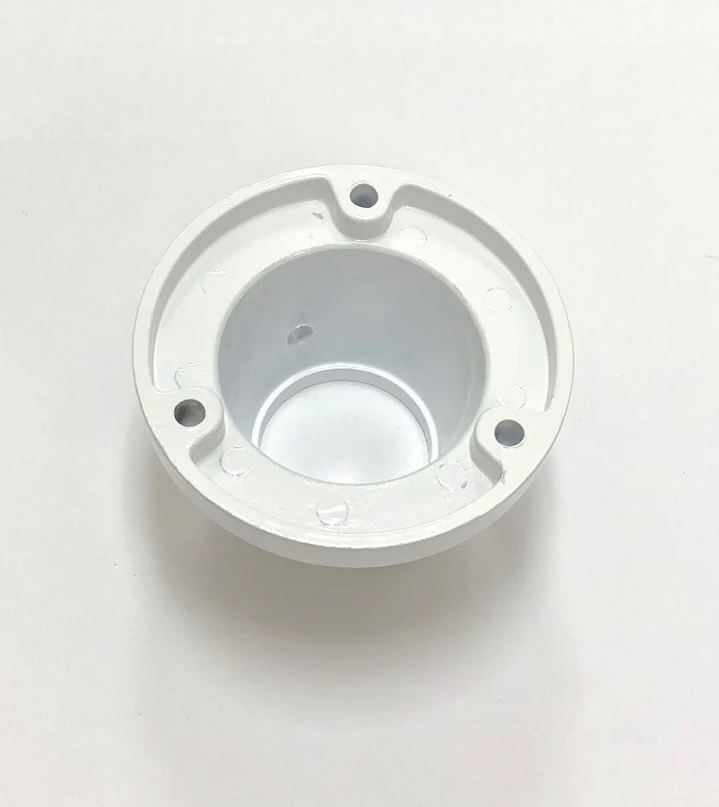 Ancrage d'aluminium blanc