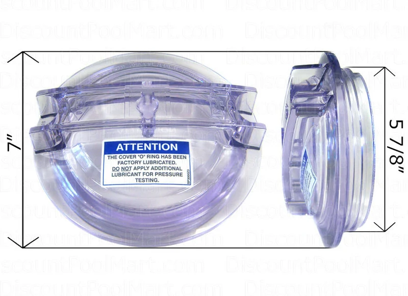 Couvercle de Pompe Hayward SPX3100D - Acrylique Transparent pour Super II Pump