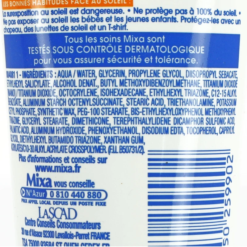 Protection solaire enfants