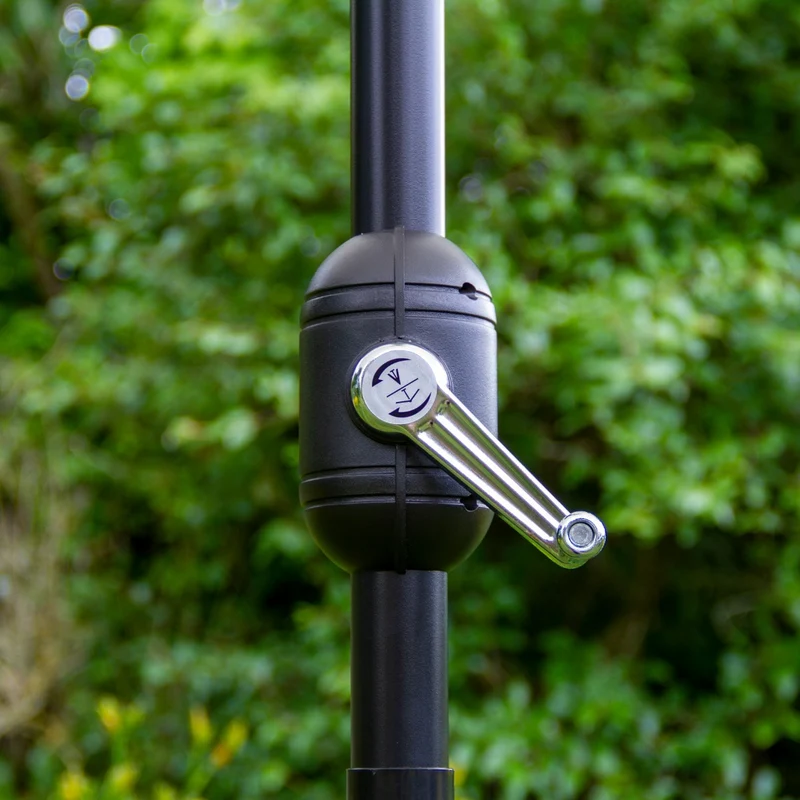 Parasol de 270 cm à LED - Vert