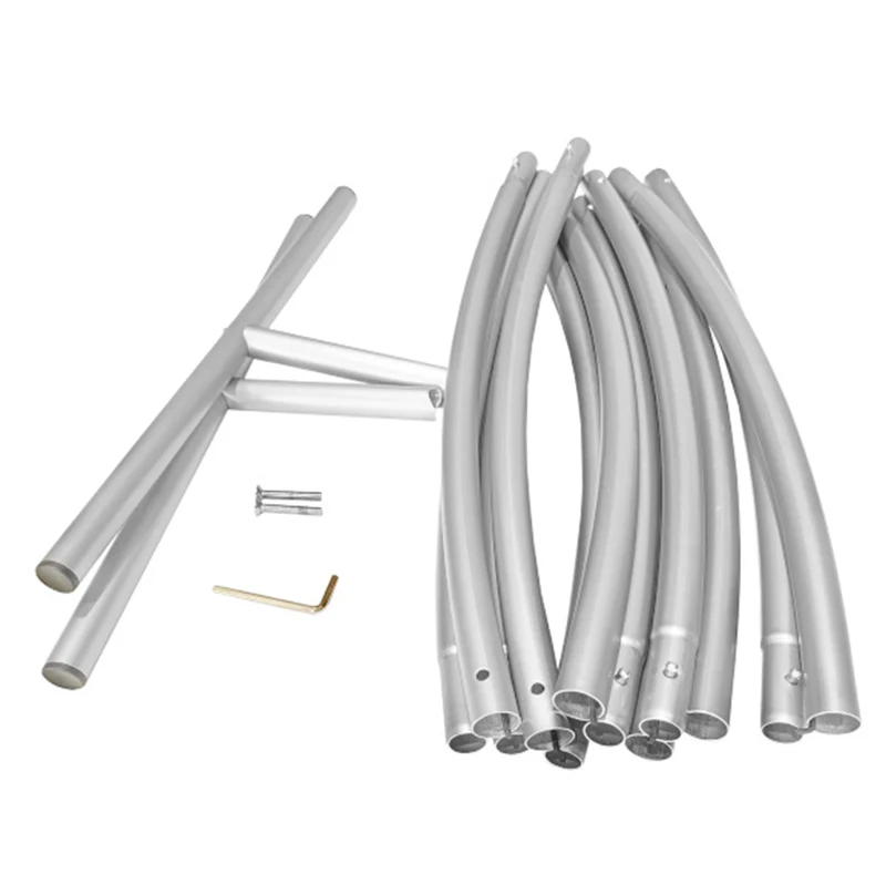 Arche Circulaire à Décorer pour Mariage 200 cm - Argenté