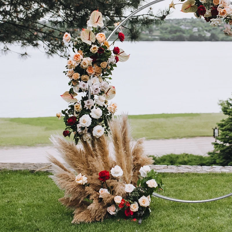 Arche Circulaire à Décorer pour Mariage 200 cm - Argenté